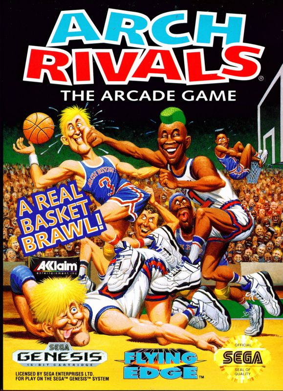 Arch Rivals box art for Sega Mega Drive